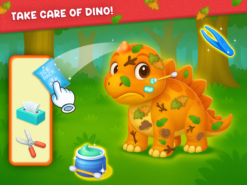 Dino Care Games For Toddler - عکس بازی موبایلی اندروید