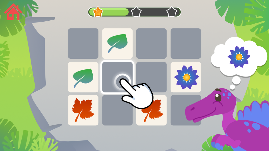 Kids dinosaur games for baby - Gameplay image of android game