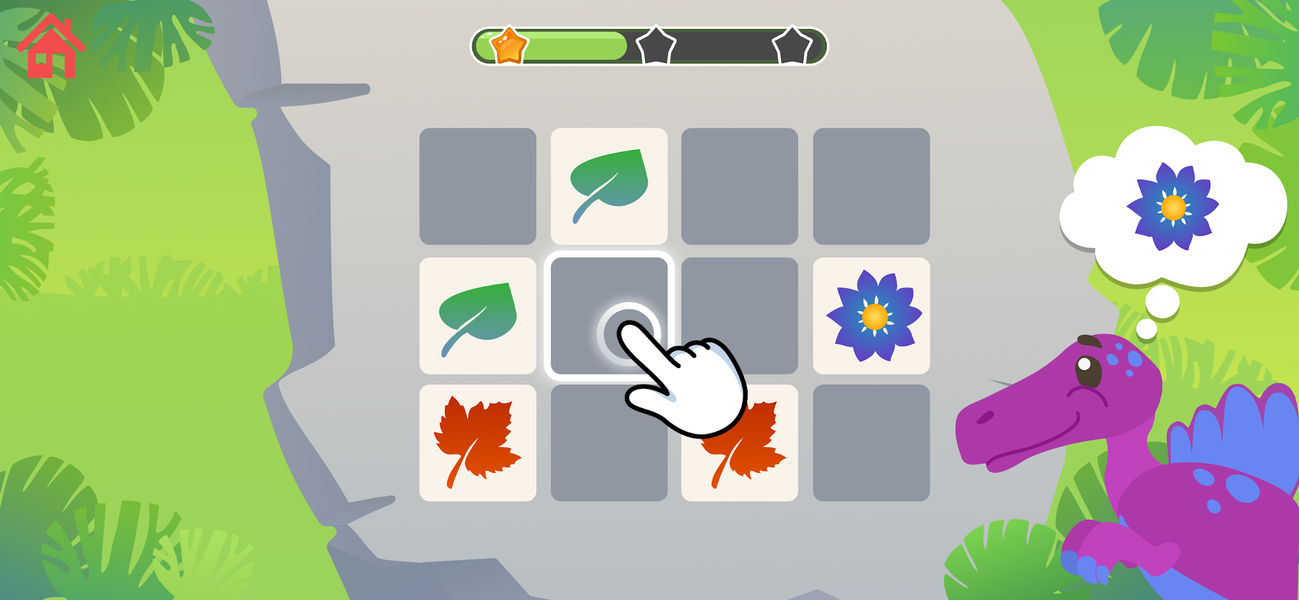 Kids dinosaur games for baby - Gameplay image of android game