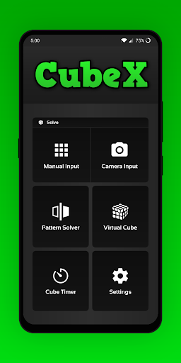 CubeX - Solver, Timer, 3D Cube - عکس بازی موبایلی اندروید