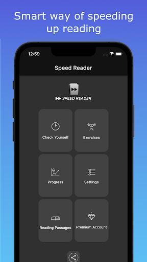 Speed Reading Exercises - Image screenshot of android app