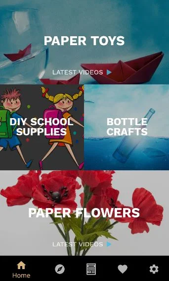 DIY Easy Crafts ideas - Image screenshot of android app