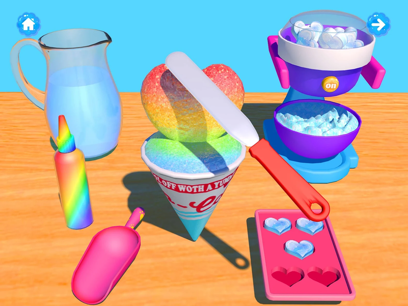 Ice Cream Games: Dessert DIY - Gameplay image of android game