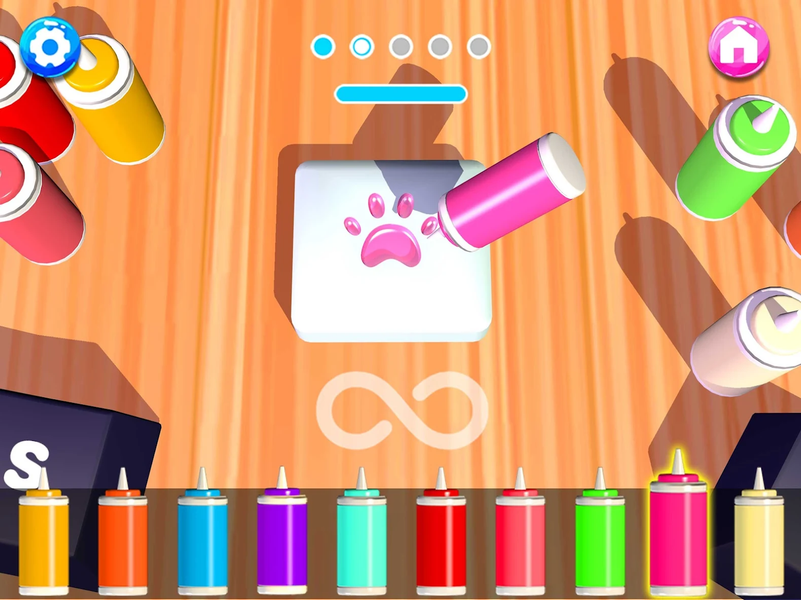 Keyboard DIY: Cool Art Games - Gameplay image of android game