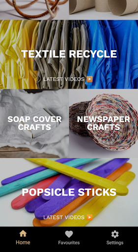 Recycle Craft Ideas - Image screenshot of android app