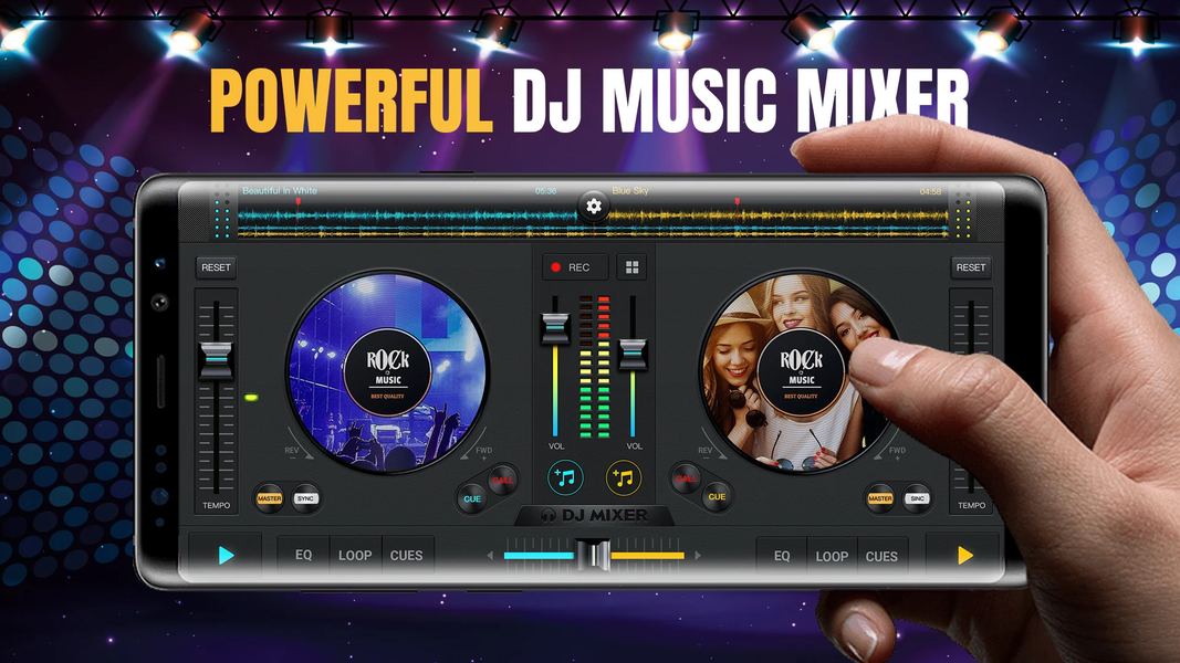 DJ Mixer Studio - DJ Music Mix - عکس برنامه موبایلی اندروید