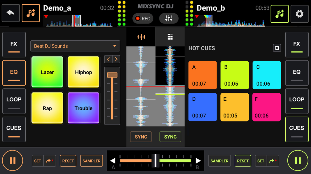 DJ Music mixer - DJ Studio - Image screenshot of android app