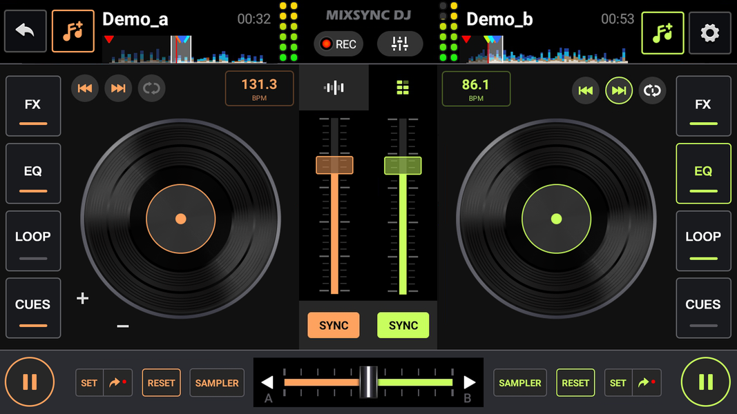 DJ Music mixer - DJ Studio - Image screenshot of android app