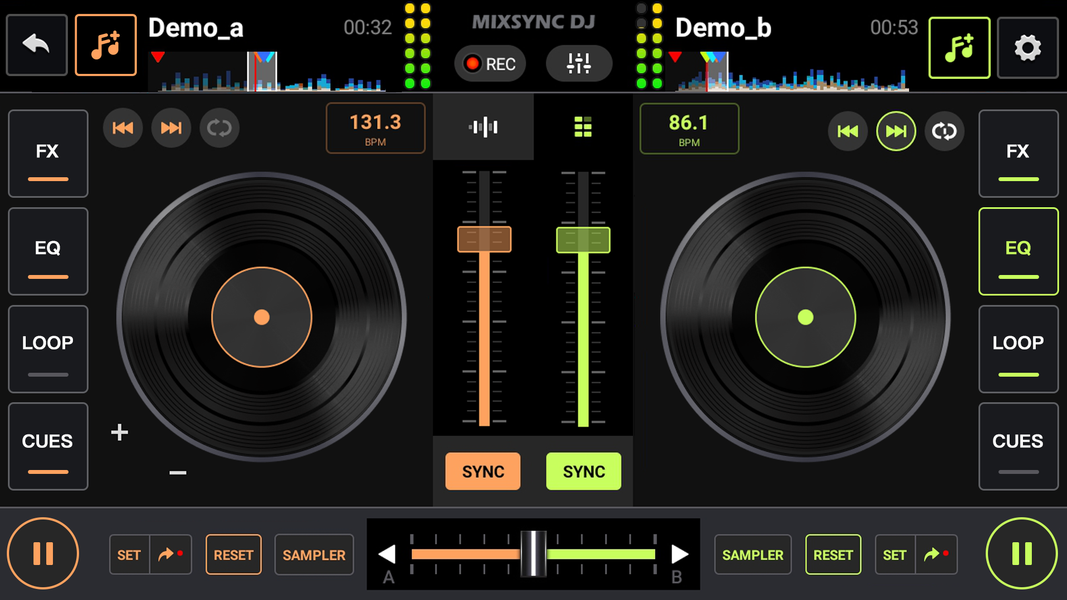 DJ Music mixer - DJ Studio - عکس برنامه موبایلی اندروید