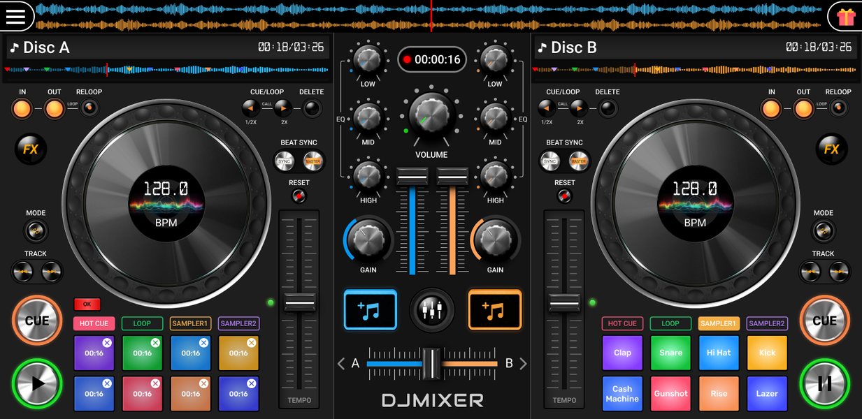 DJ Mix Studio - DJ Music Mixer - Image screenshot of android app
