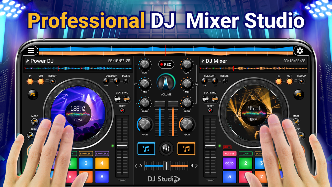 DJ Mix Studio - DJ Music Mixer - Image screenshot of android app