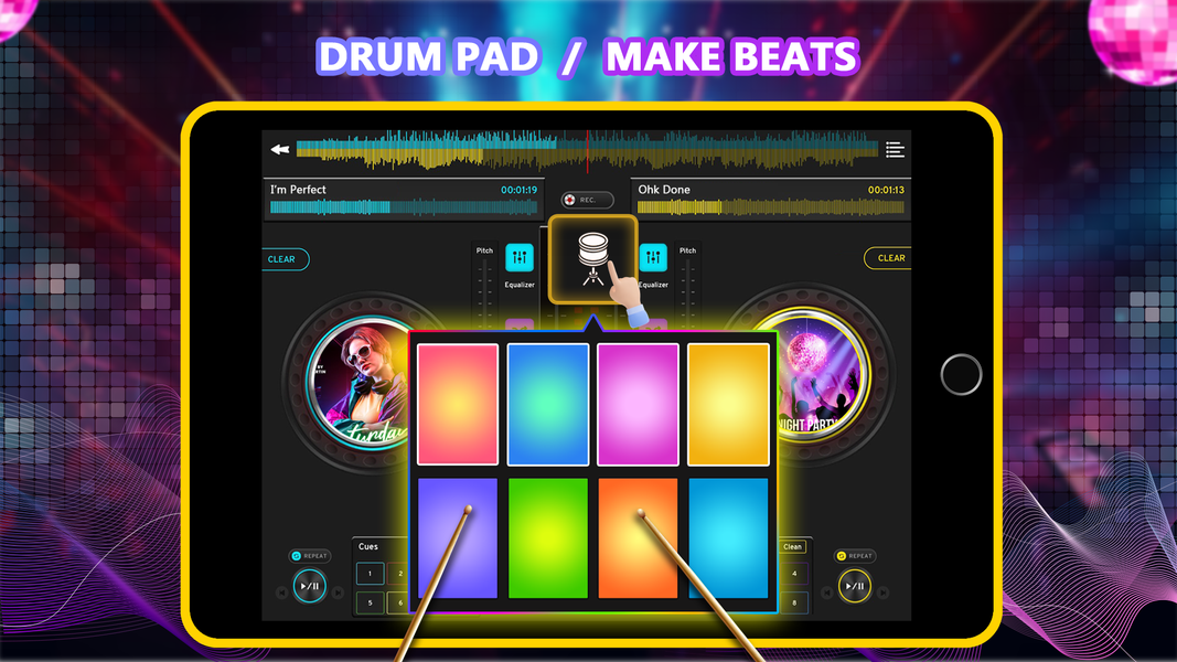 DJ Music Mixer - DJ Mix Studio - عکس برنامه موبایلی اندروید