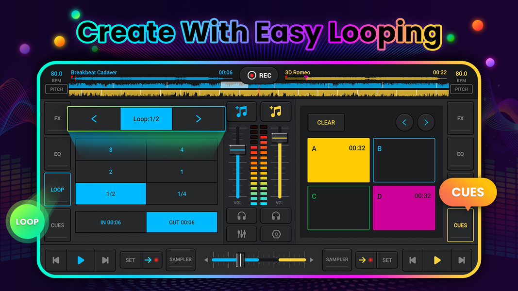 DJ Mix Studio - DJ Music Mixer - Image screenshot of android app