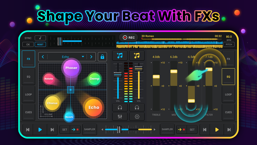 DJ Mix Studio - DJ Music Mixer - Image screenshot of android app