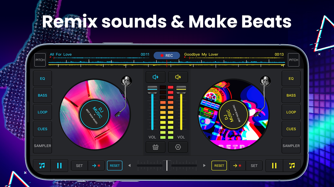 DJ Music mixer - DJ Mix Studio - عکس برنامه موبایلی اندروید
