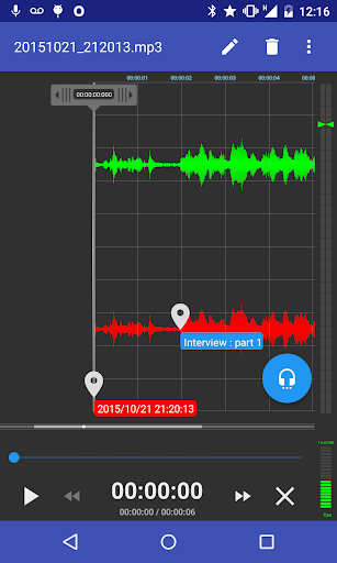 RecForge II - Audio Recorder - عکس برنامه موبایلی اندروید