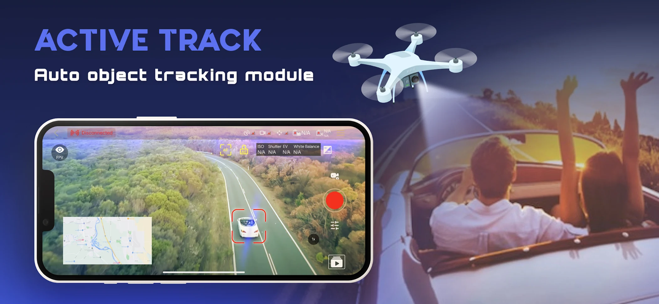 Fly Go for DJI Drone models - Image screenshot of android app