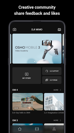 DJI Mimo - Image screenshot of android app