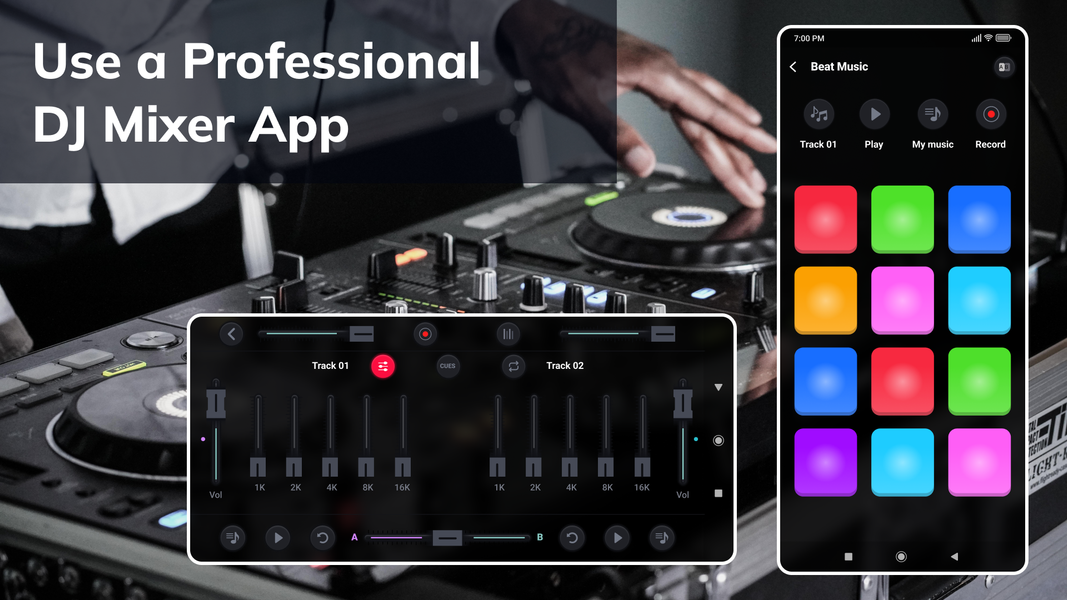 DJ Music Mixer - Dj Remix Pro - عکس برنامه موبایلی اندروید