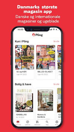 Pling: Læs magasiner & blade - عکس برنامه موبایلی اندروید