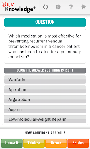 nejm internal medicine question bank