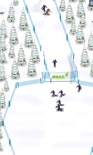 Alpine Boarder Lite - Gameplay image of android game