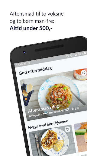 Mambeno: Nem og billig madplan - Image screenshot of android app