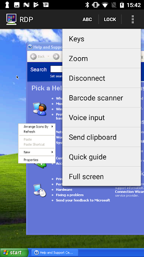 Mocha RDP Lite - عکس برنامه موبایلی اندروید