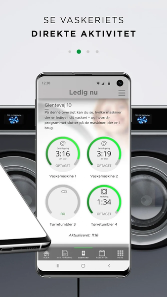 e-vaskeri - Image screenshot of android app