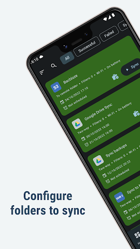 FolderSync - Image screenshot of android app