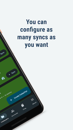 FolderSync - عکس برنامه موبایلی اندروید