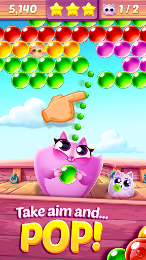 Cookie Cats Pop - Bubble Pop - Gameplay image of android game