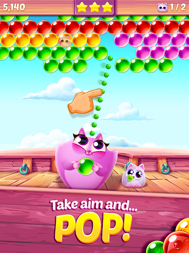 Cookie Cats Pop - Bubble Pop - Gameplay image of android game
