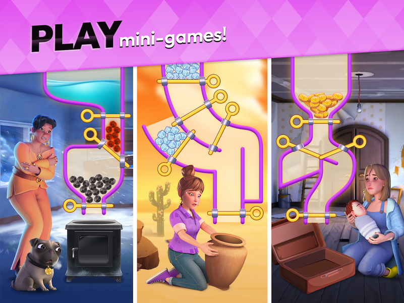 Makeover Match - Fashion Game - Gameplay image of android game