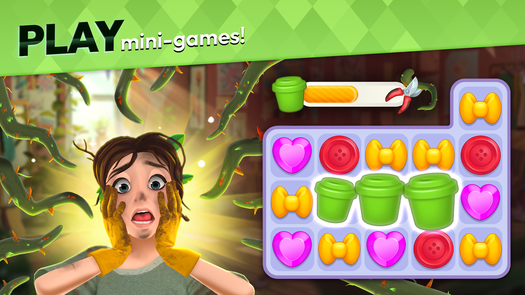 Makeover Match - Fashion Game - Gameplay image of android game