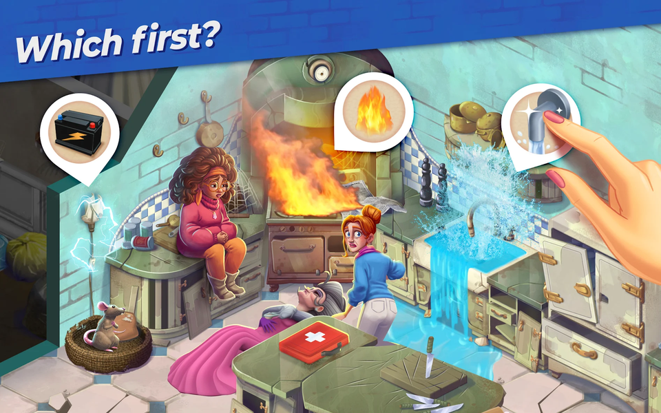 Penny & Flo: Finding Home – پنی و فلو: بازسازی خانه - عکس بازی موبایلی اندروید