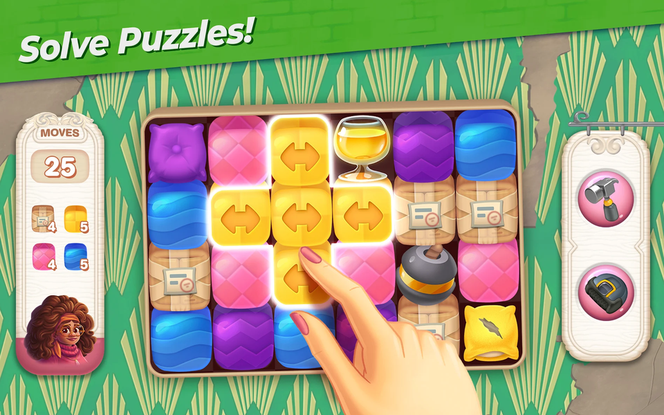 Penny & Flo: Finding Home – پنی و فلو: بازسازی خانه - عکس بازی موبایلی اندروید