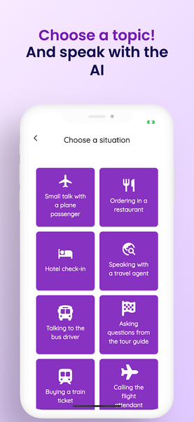 English Speaking Practice - AI - Image screenshot of android app