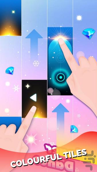 Dancing Magic Tiles 2023 - Gameplay image of android game