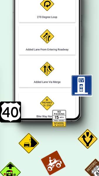DMV Written Exam Practice App - عکس برنامه موبایلی اندروید