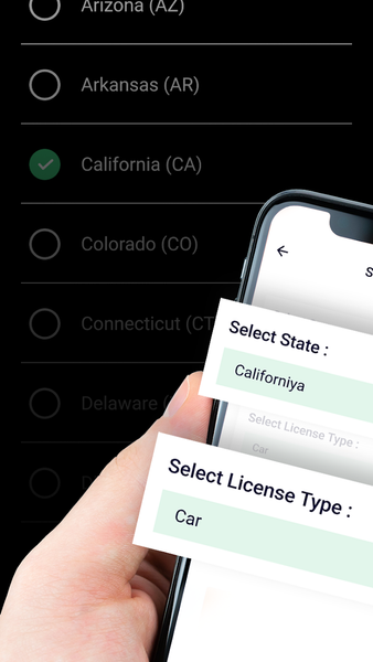 DMV Written Exam Practice App - عکس برنامه موبایلی اندروید