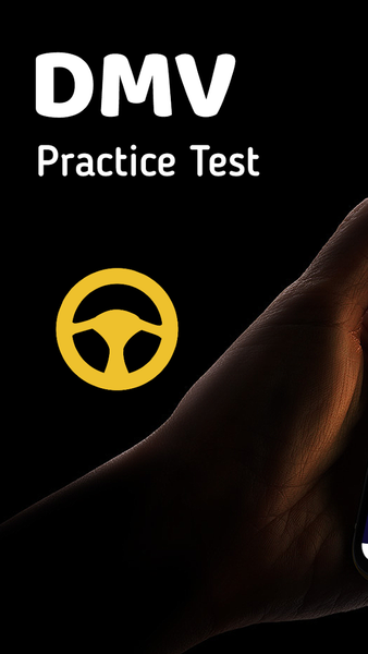 DMV Written Exam Practice App - Image screenshot of android app