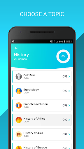 Top Quiz: Free Trivia Game - Image screenshot of android app