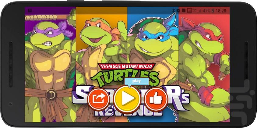 لاک پشت های نینجا دوبله - Image screenshot of android app