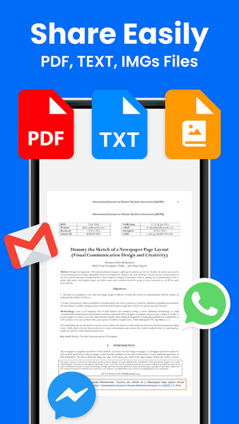 Document Scanner - PDF Scanner - عکس برنامه موبایلی اندروید
