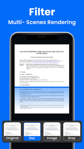 Document Scanner - PDF Scanner - عکس برنامه موبایلی اندروید