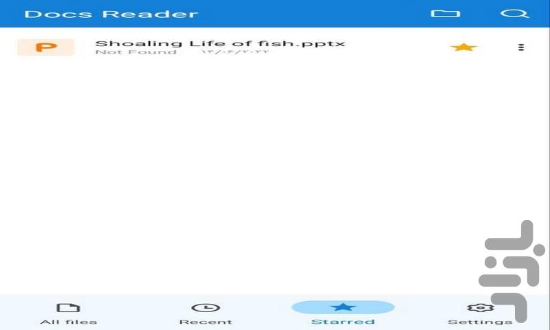 docs reader - عکس برنامه موبایلی اندروید