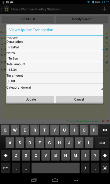 Expense Master Expense Manager - عکس برنامه موبایلی اندروید