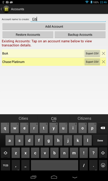 Expense Master Expense Manager - عکس برنامه موبایلی اندروید
