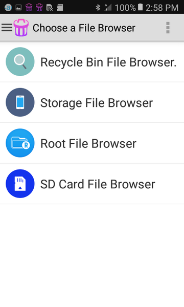 Document Recycle Bin - عکس برنامه موبایلی اندروید